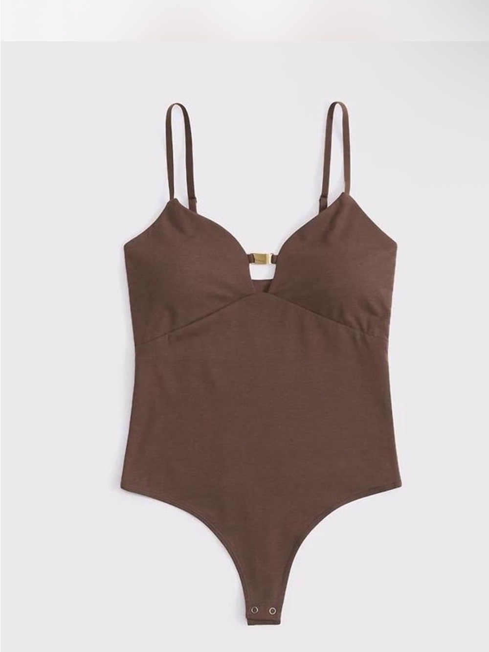 Brown Abercrombie & Fitch Bodysuit - Picture 1 of 4